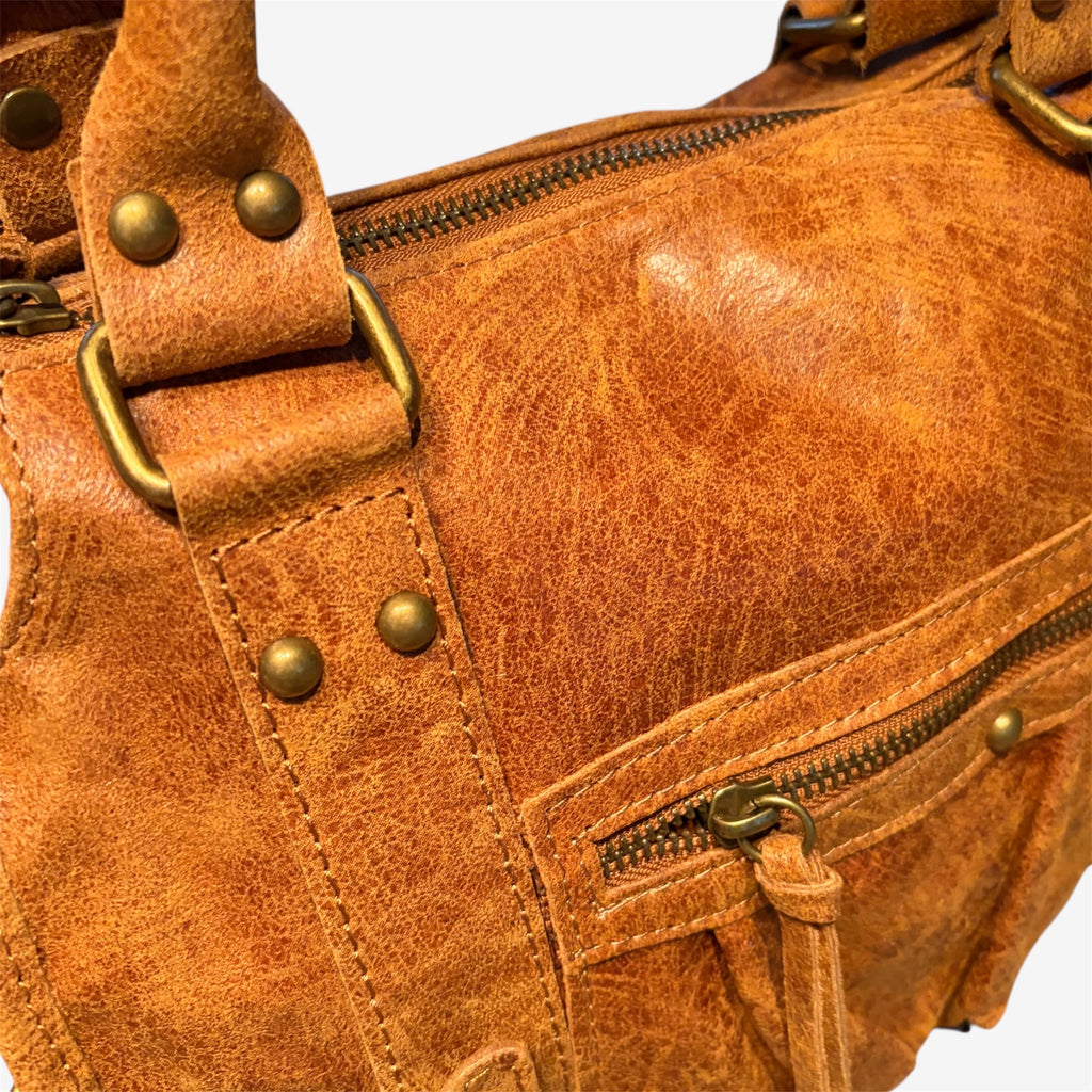 Medium bag camel
