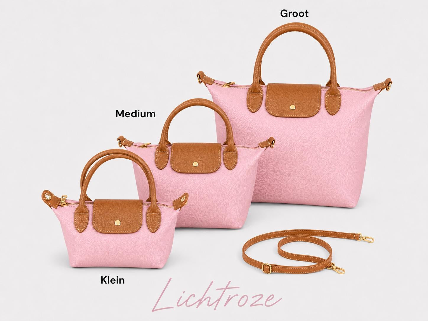 bag noé baby pink L