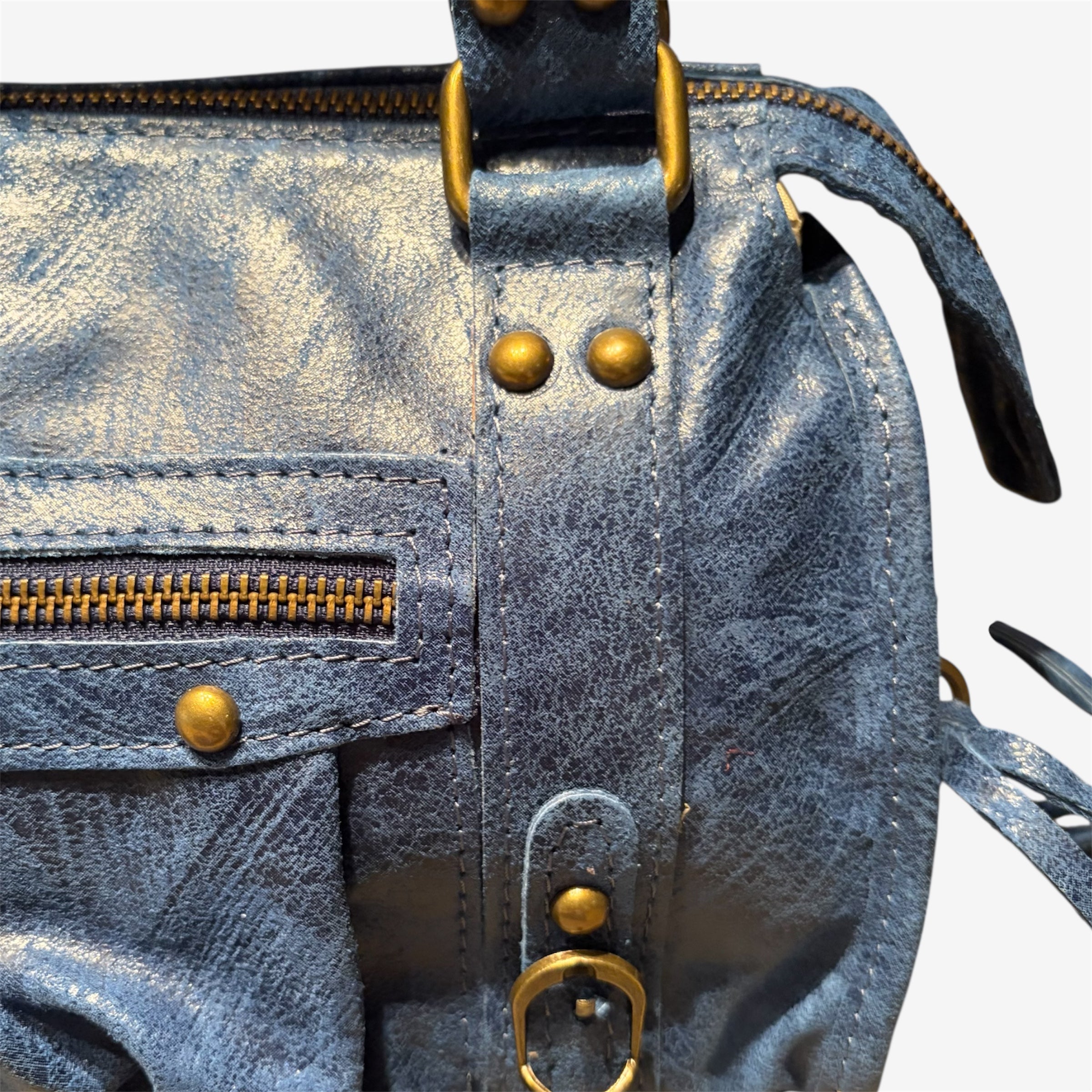 Mini bag jeans blue