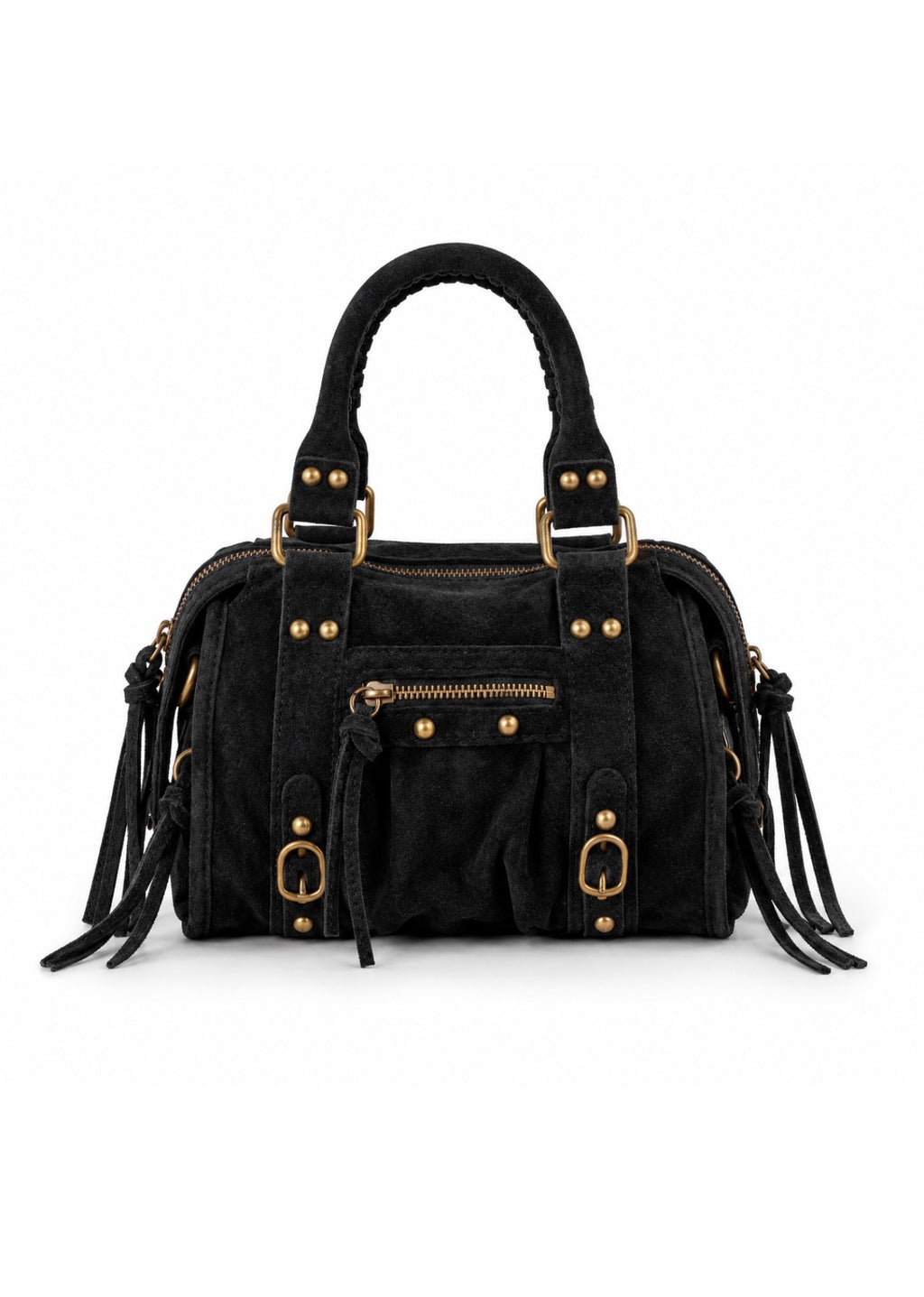 Mini bag suede black