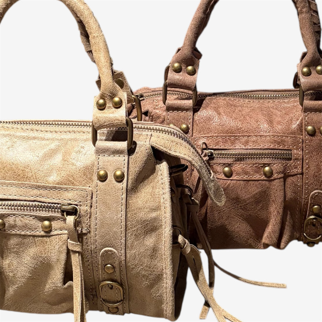 Mini bag dark taupe