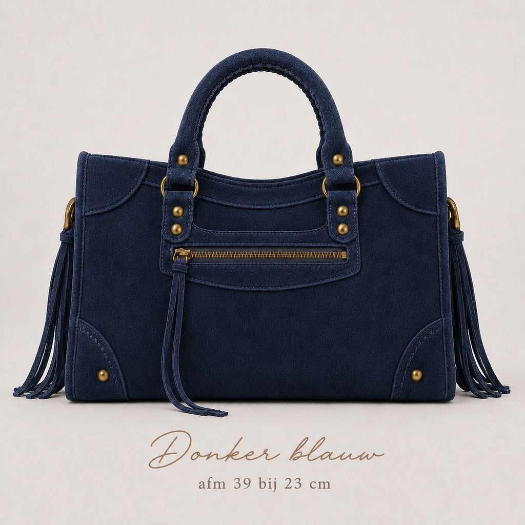 French bag dark blue