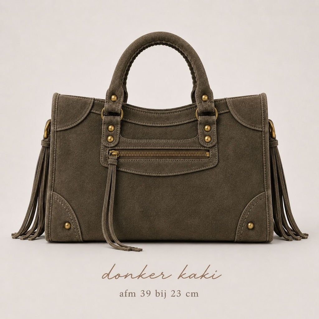French bag khaki