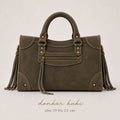 French bag khaki