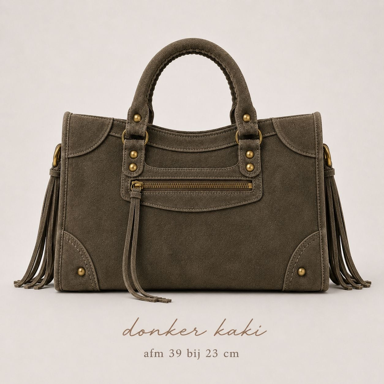 French bag khaki