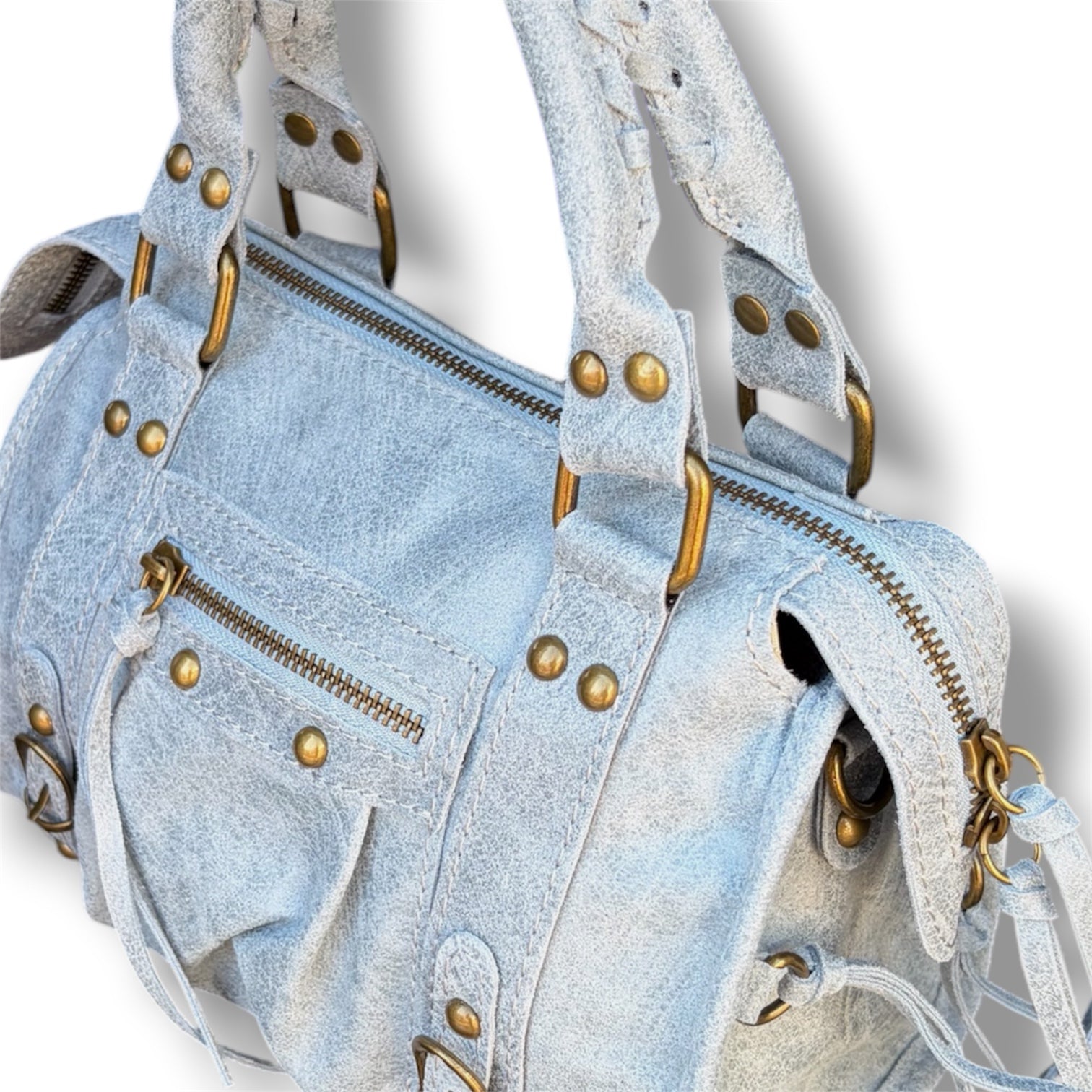 Mini bag light blue