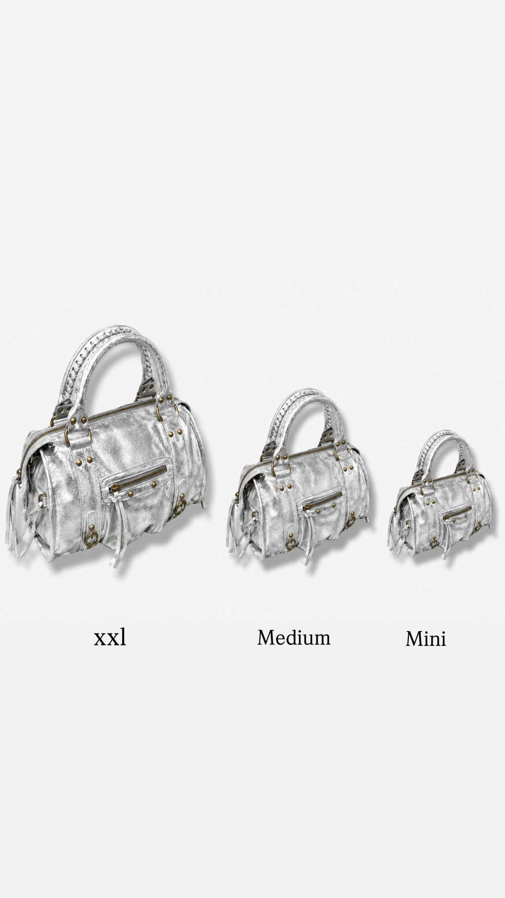 Medium bag silver