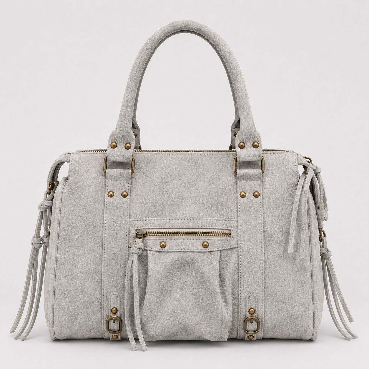 Back to School XXL – Suede Light Grey-White