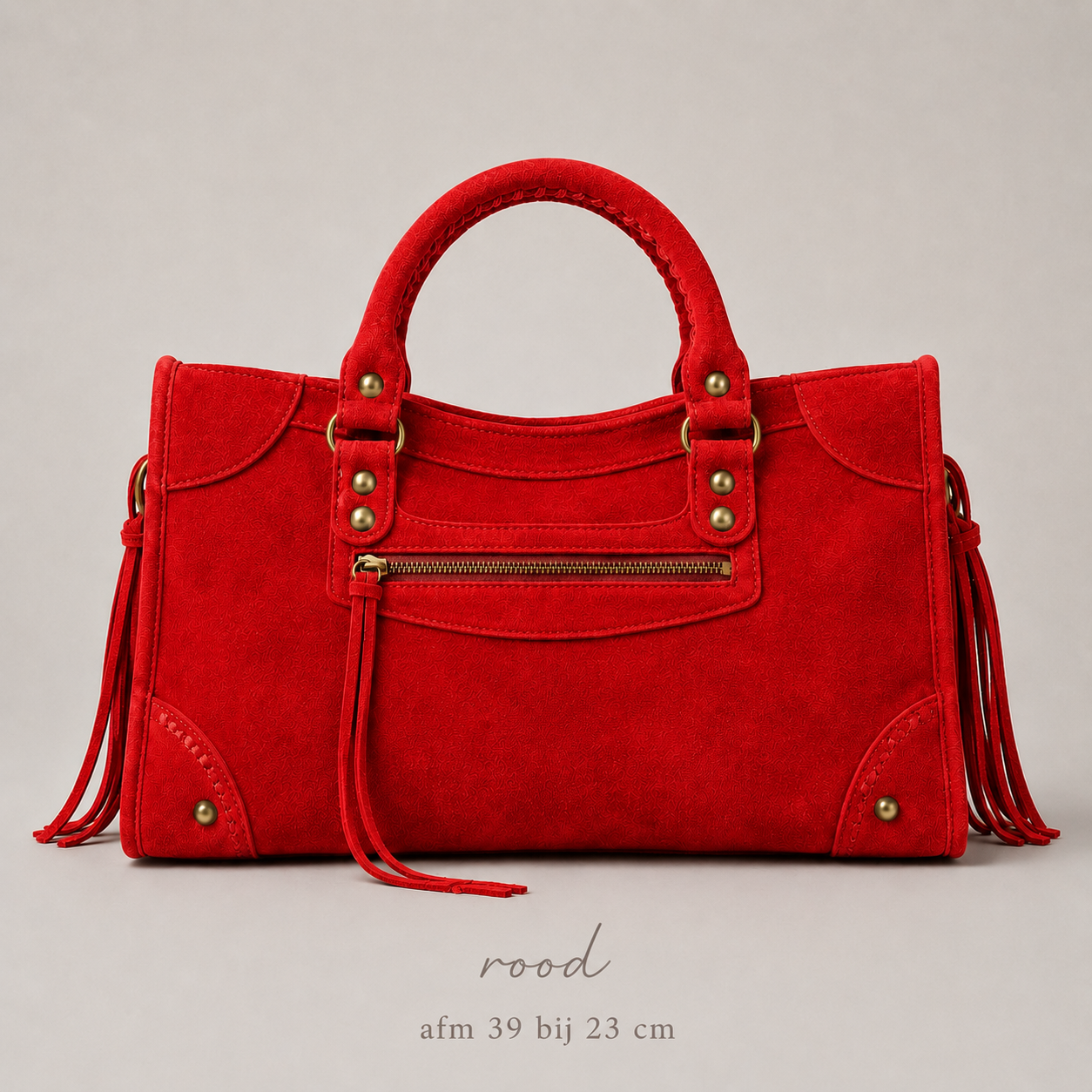 french bag red