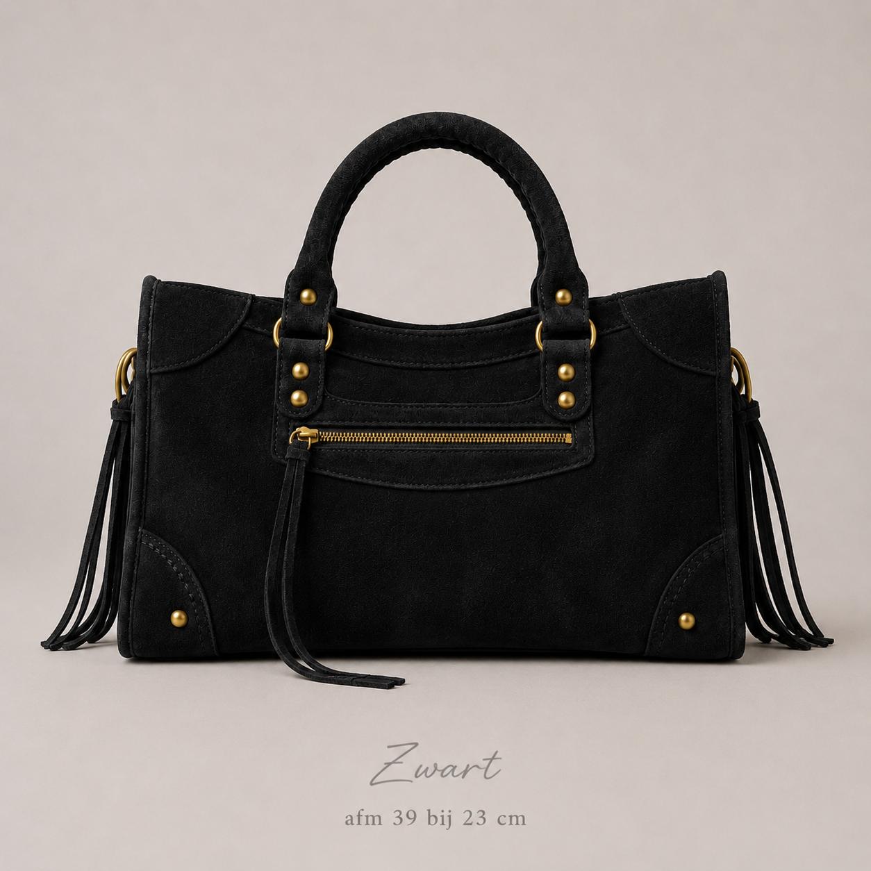 French bag black