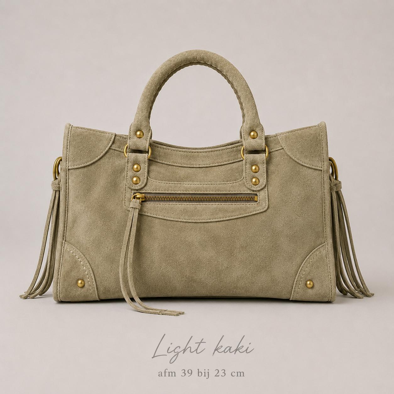 French bag light khaki