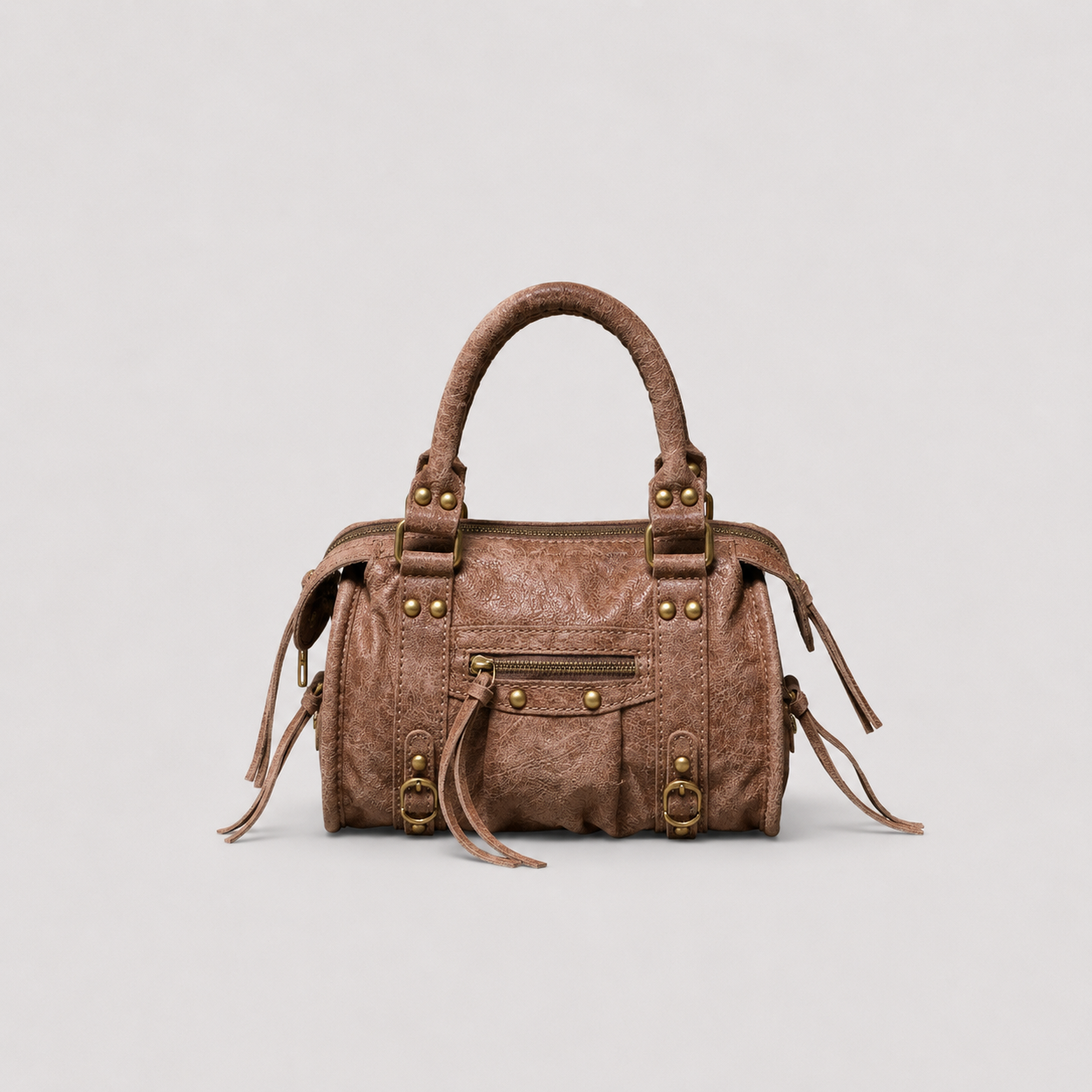 Mini bag dark taupe