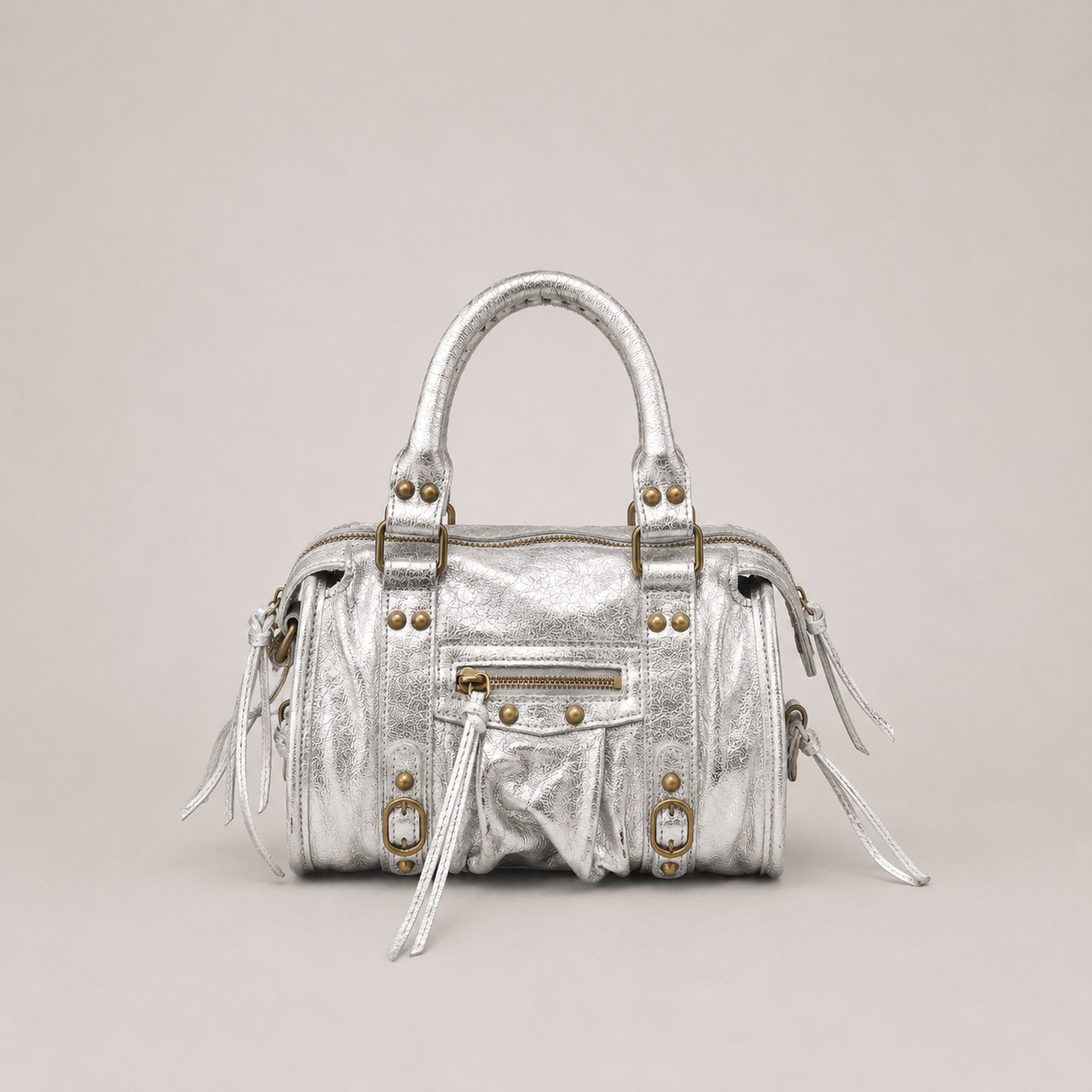 Mini bag silver