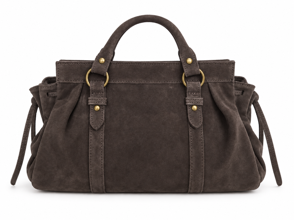 Jump Chocoladebruin – suede daim leder