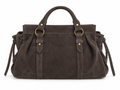 Jump Chocoladebruin – suede daim leder