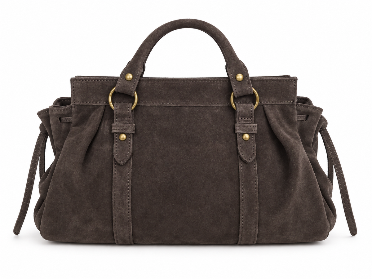 Jump Chocoladebruin – suede daim leder