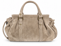 Jump Taupe – suede daim leder