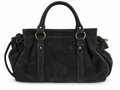Jump Zwart – suede daim leder